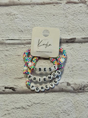 Best friends, forever, friendship bracelet